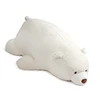 Super soft polar bear plush toys animal white bear pillow doll