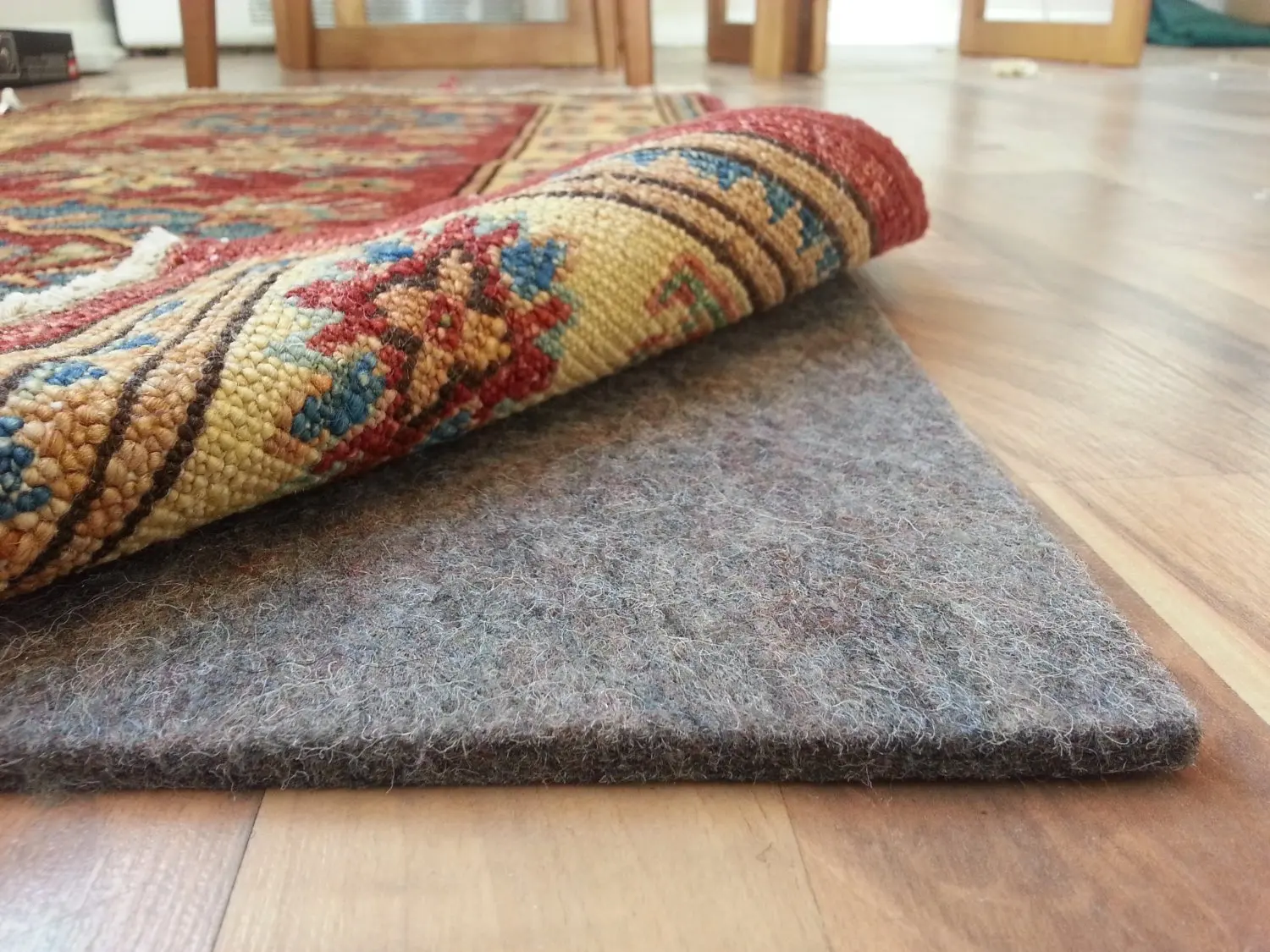 Nance Industries Great Grip Non Skid Premium Rug Pad Keeps Rug in Place 5 Feet By 8 Feet Anti Slip Rug Pad Cushion
