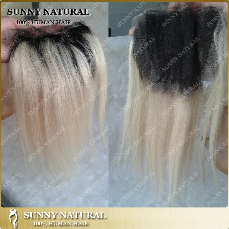 

Unprocessed 8a Brazilian Virgin Hair Ombre Human Hair Sew in Weave Two Tone 1b/613# Blonde Hair Bundles, N/a