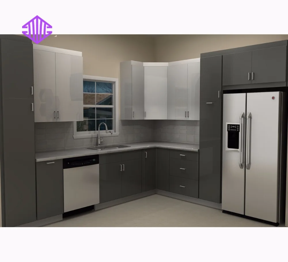 
Kitchen pantry cupboards in modern kitchen style direct selling by factory 