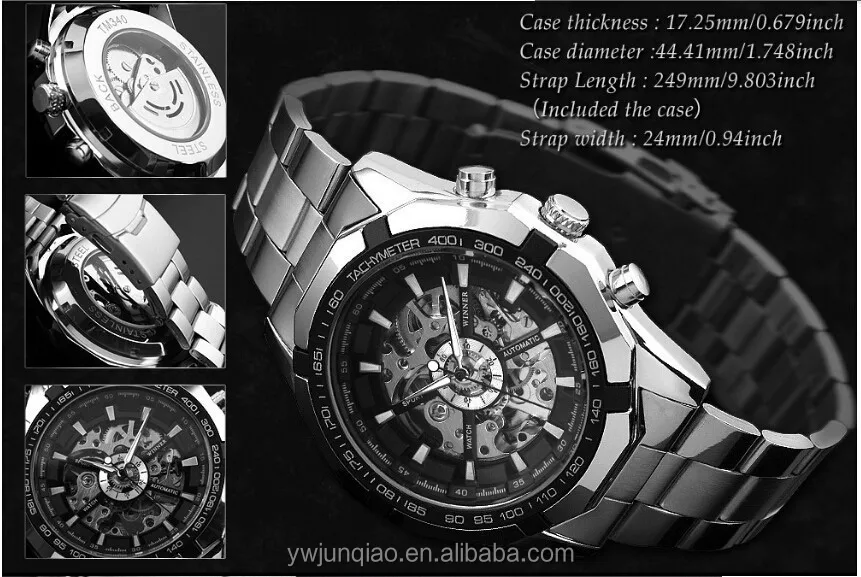 Man Watch Automatic Movement