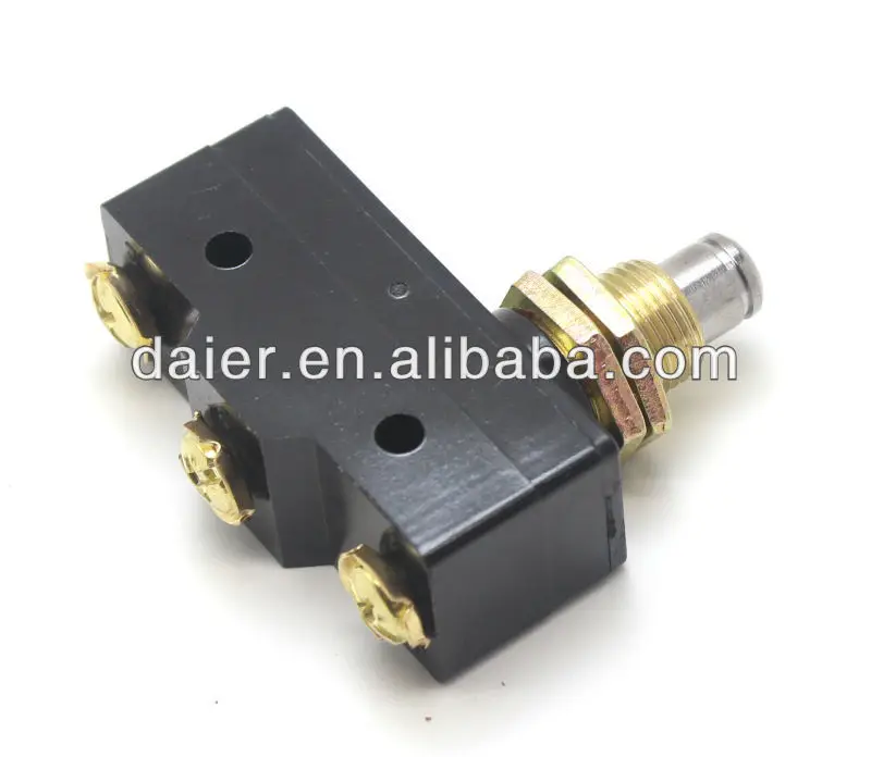 Push Button Coin Micro Switch with Screw Terminals Z-15GQ-B