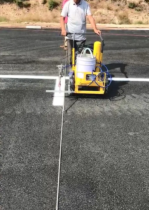 cold paint road marking machine road lines paint airless road marking machine for sale