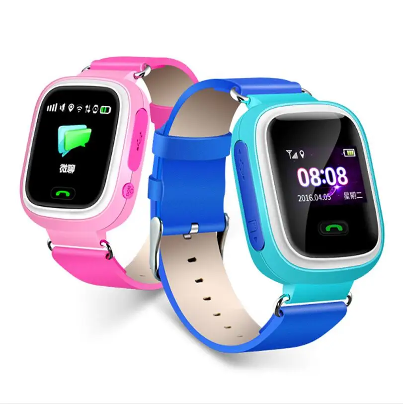 

Q90 GPS Kids Smart Watch Phone Children Watch 1.22 inch Color Touch Screen GPS WIFI SOS Baby Smartwatch For Kids