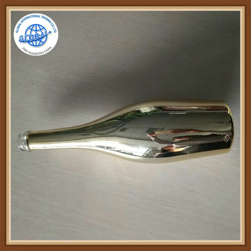 New Style 750ml Golden Empty Champagne Bottle Champagne Wedding Bottles