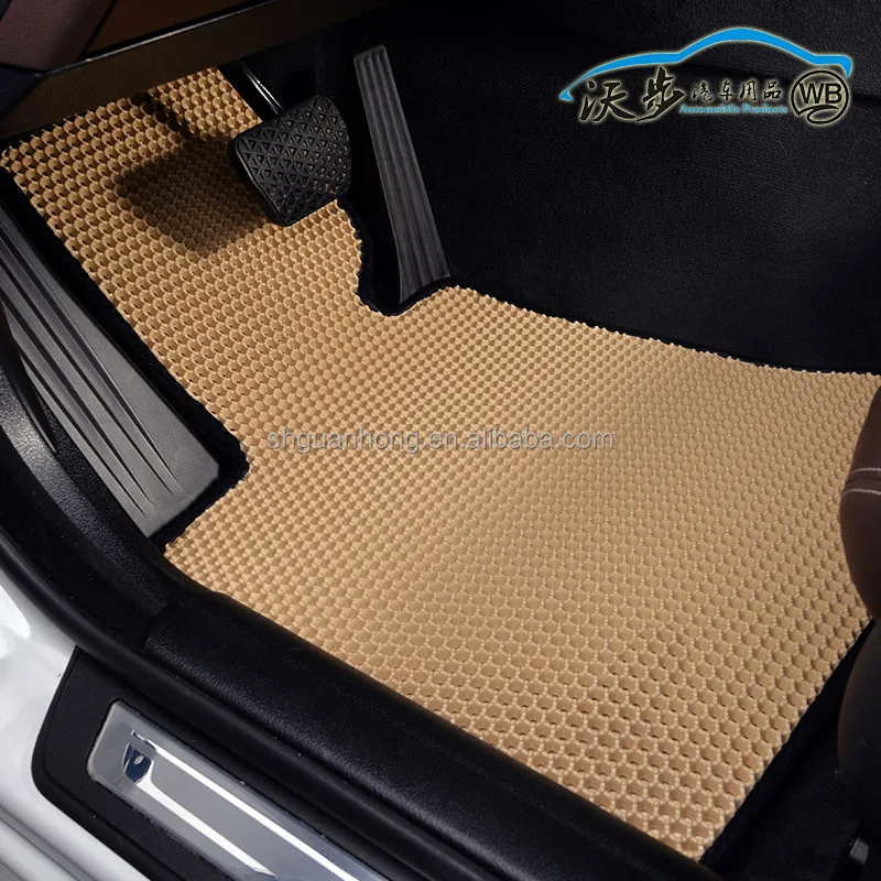 Double Layer Honeycomb Eva Carpet Mat Buy Eva Honeycomb Car Mat