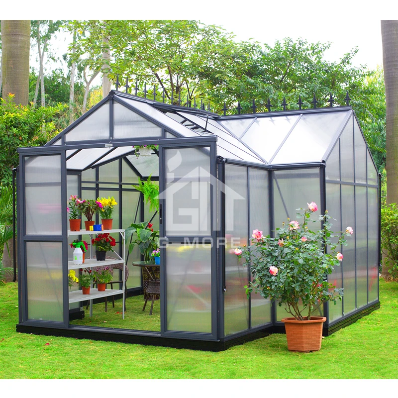 G More Hobby T Shaped Aluminum Frame Glass Plastic Garden Greenhouse Buy Polycarbonate Greenhouse Greenhouse Kits Greenhouse Frame Product On Alibaba Com