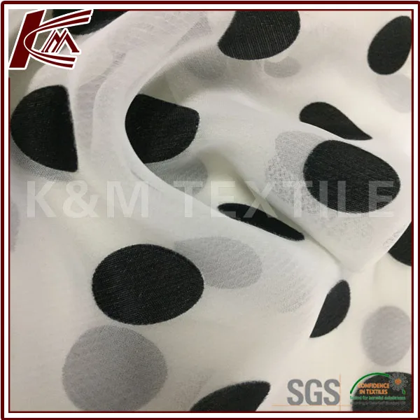 patterned georgette fabric