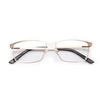 

Classic style square full rim men glasses stainless steel metal optical frame eye glasses