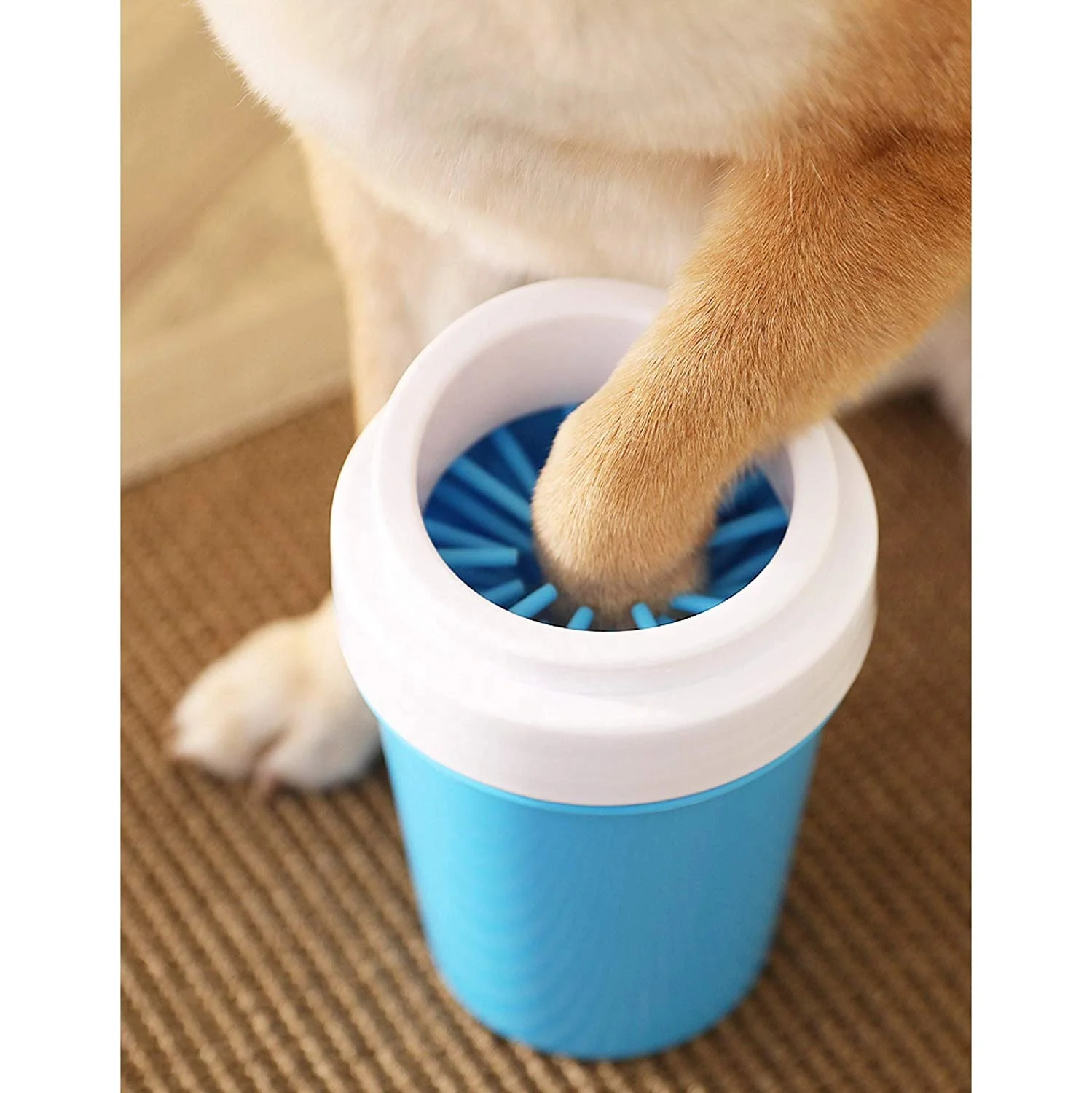 

Dog Paw Cleaner Portable plunger Silicone dog pet friction washer Grooming cleaner paw pet, Customized color