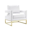 Sales promotion Cheap White Metal chair frames french style house leisure chair velvet wing chair