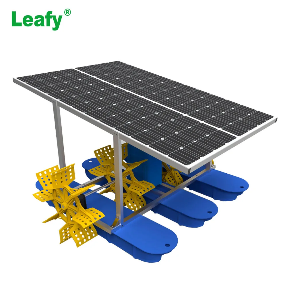 
New Energy Fishery Machine Fish Shrimp Farm Pond Solar Power Aerator 