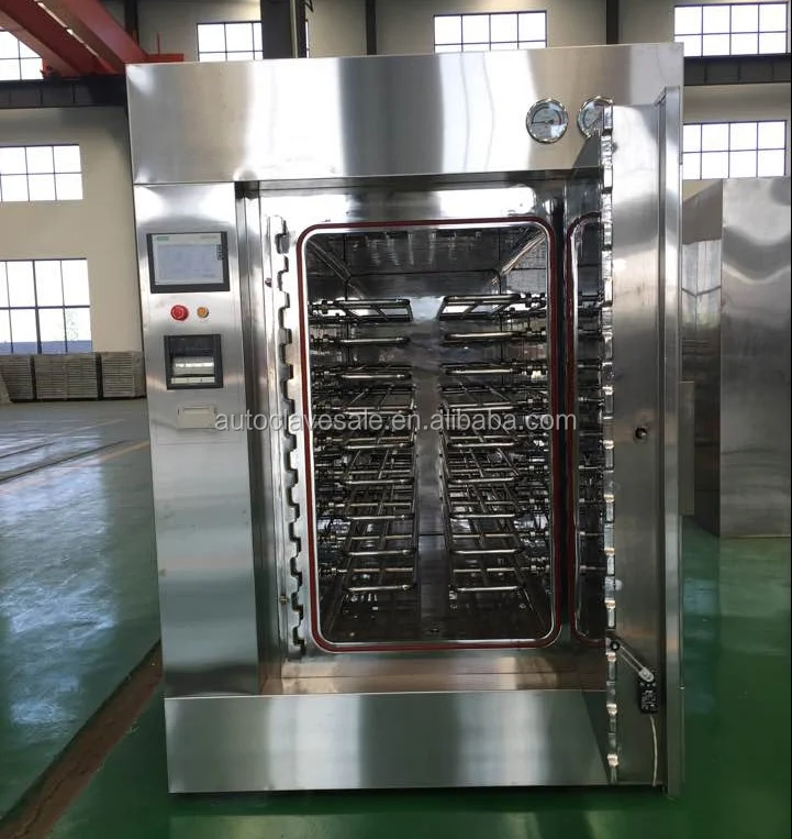 Industrial Pharmaceutical Vial / Ampoule Autoclave Sterilizer Buy