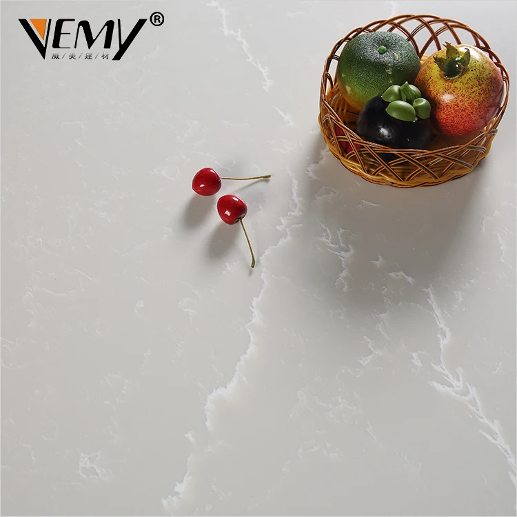 
Marble Veins Calacatta Quartz Stone Countertop Stone Table Top 