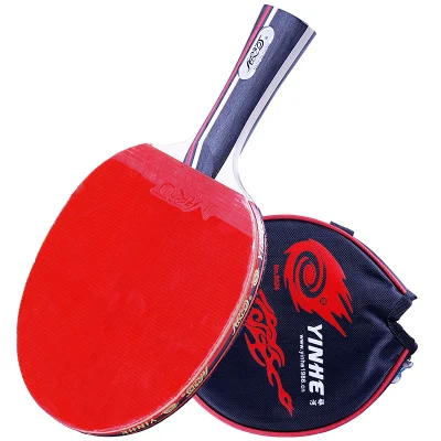 

Trail order low moq Yinhe beginners racket 01b 01d hot sale table tennis racket, Red+black