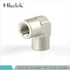 Hikelok Stainless Steel Tube Socket Weld Fittings Union Elbows ASTM Up to 38mm 2 in Male NPT Thread BSPT ISO Union Elbow Fitting