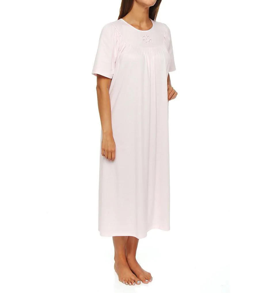Women Sleepwear Long Sleeve Knee-length Sleeping Night Gown - Buy ...