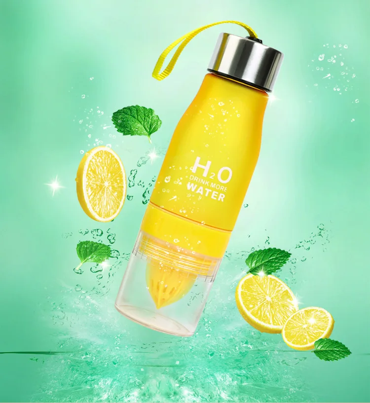 

Hot Plastic Lemon Drinking Water Bottle