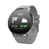 1.3 inch color round screen smart bracelet heart rate and blood pressure monitoring smartwatch v11 smart watch