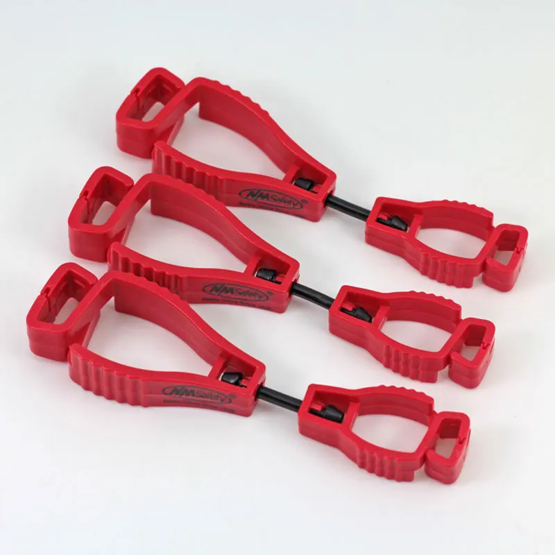 Nmsafety Colorful Safety Product Pom Glove Holder Clips Plastic Glove