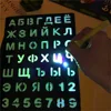 Draw board glowing images by simply using the provided UV LED or another light source