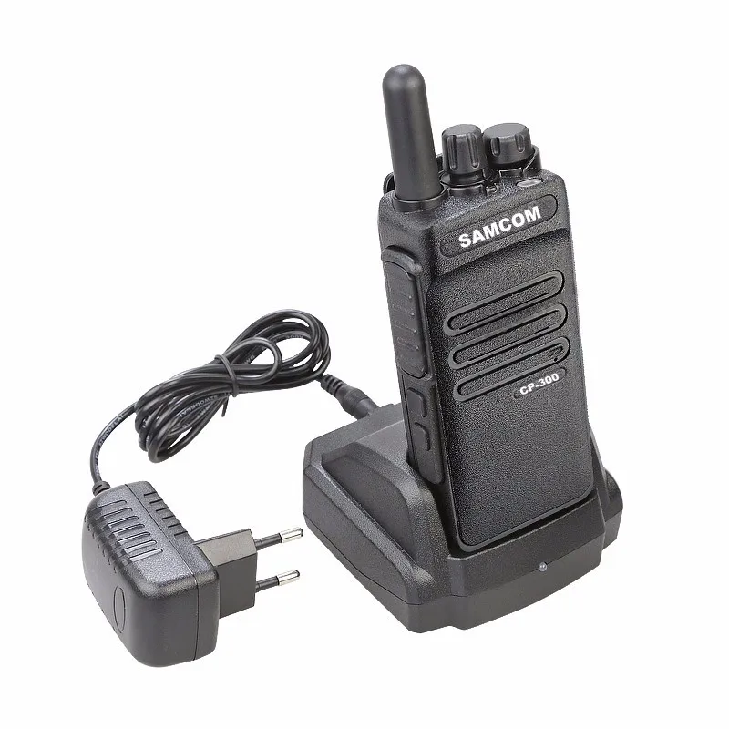 

SAMCOM Profesional walkie talkie with sim card CP-300, Black