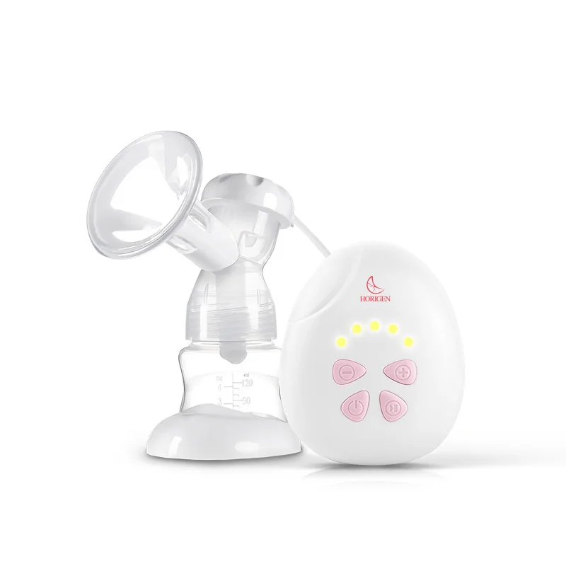 

3D soft BPA Free Electric Breast Pump Brands New Baby Products Milk Mother Breast Nipple Suction Electric Breast Pump, Pink