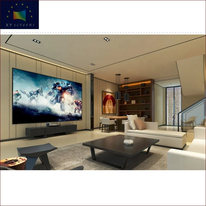 

80inch XYScreen 4K 16:9 Top Quality UST ALR PET Crystal Projector Screen Fabric for Xiaomi Projector