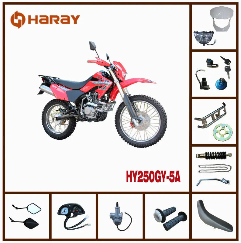 125cc 150cc 200cc 250cc High Quality with Factory Price Offroad Motorcycle Spare Parts
