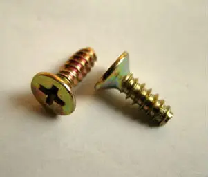 
High quality stainless steel DIN 7982 CSK head self tapping screw with ISO certification 