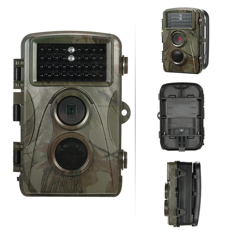 

2018 Shenzhen 720P Night Vision 70 Degree Lens H3 Hunting Trail Camera with 5 Mega Pixels 20 meters IR Distance