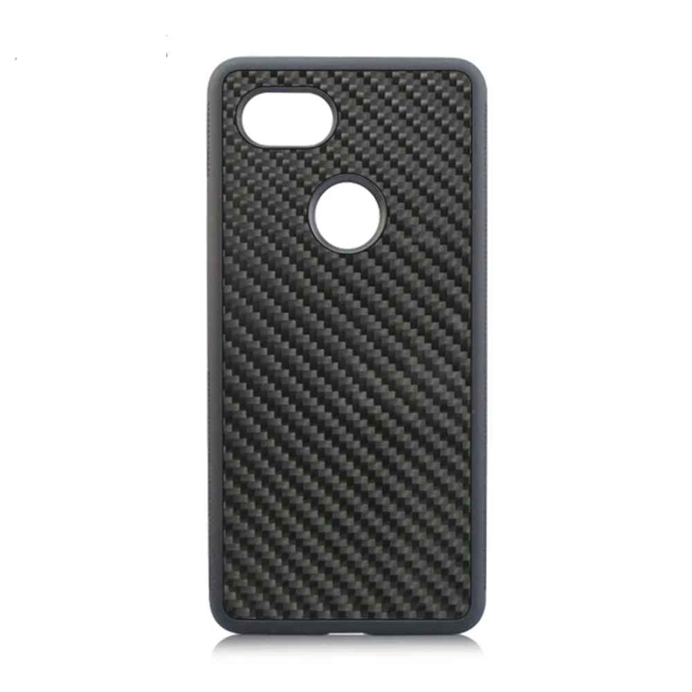 

Carbon Shockproof Fiber Back Cover For google Pixel XL 2