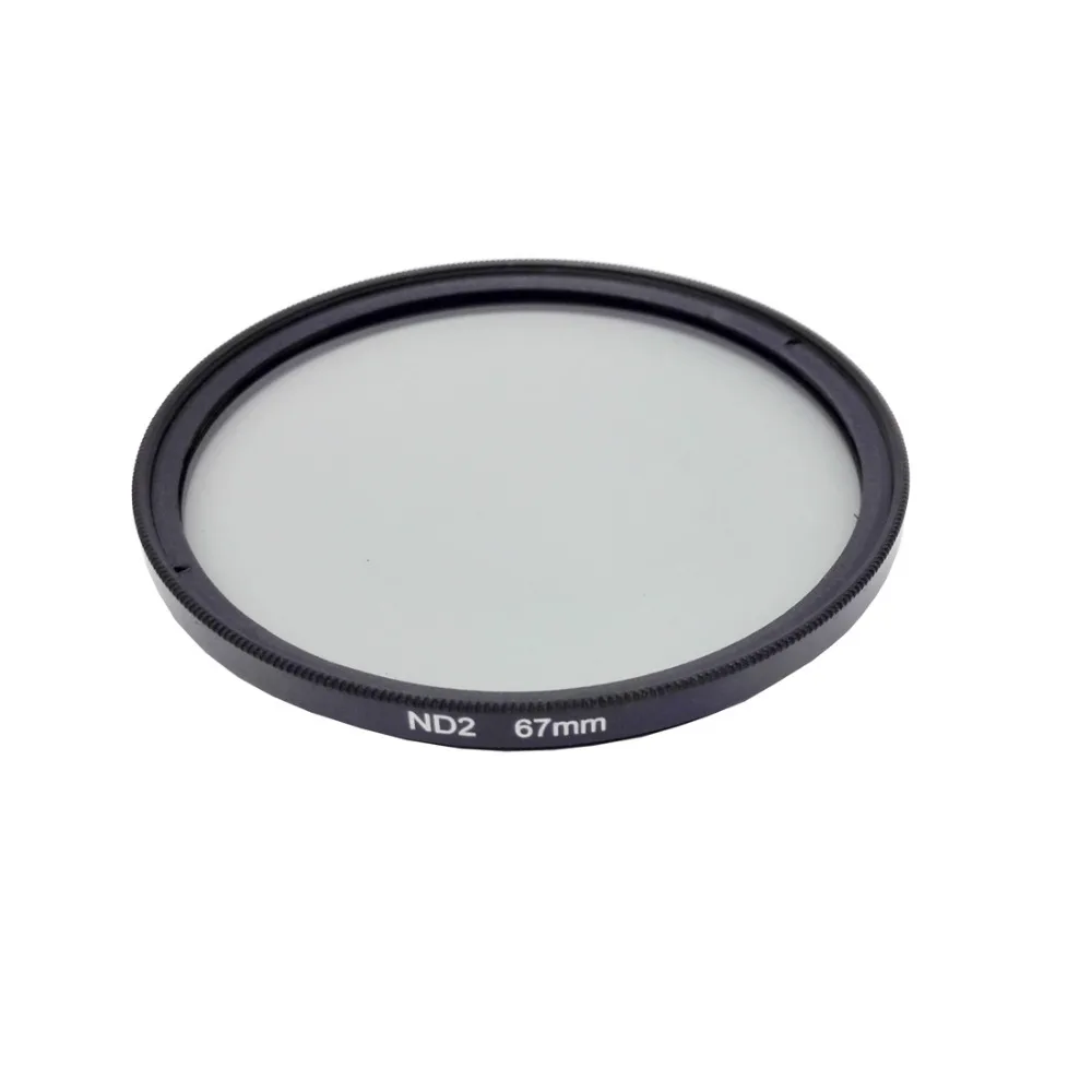 Customizable 67mm ND2 Neutral Density Filter Photography Filter For Nikon Canon DSLR Cameras