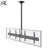 Height Adjustable Dual Flip Down Ceiling Bracket TV With Tilt Adapter