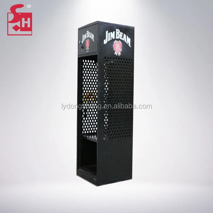Sports / Stadium Open Gear Locker With Security Box Metal Wire Mesh