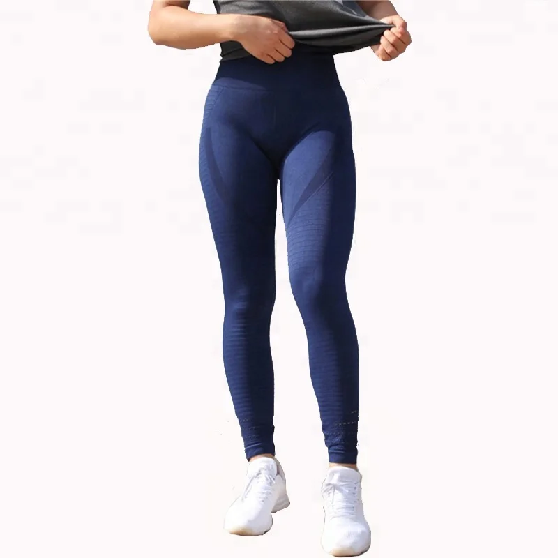 

Women Leggings Wholesale Yoga Sexy Pants Fitness Capri Seamless Breathable Wholesales, Blue;black;gray;wine