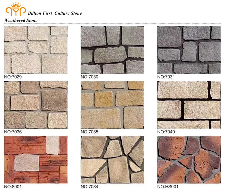 2019 Latest antique design artificial weathered solid sand lime brick