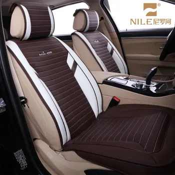 Wholesale Pu Pvc Leather Polyester Universal Design Car Seat Cover