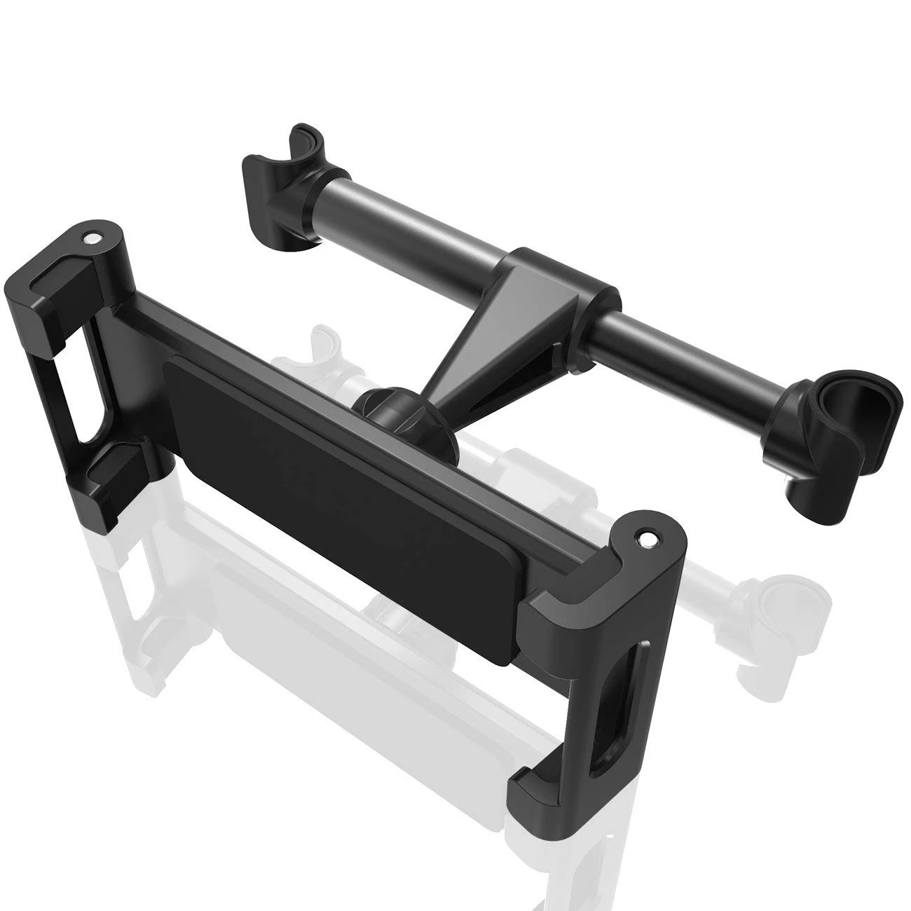 

Phone Stand Aluminum Mobile Phone Holder Car Seat Holder, Black/silver/red