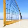 Standard outdoor knotted polyethylene beach volleyball net