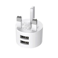 

BOROFONE BA23 Double USB Port 5V/2.1A Wall Charger(UK/US/EU)