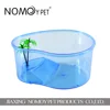 Nomo premium blue pvc fish tank aquarium with bank basking platform