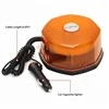 Amber Yellow Emergency Caution Warning Rotating Revolving Strobe Beacon Light for Car truck