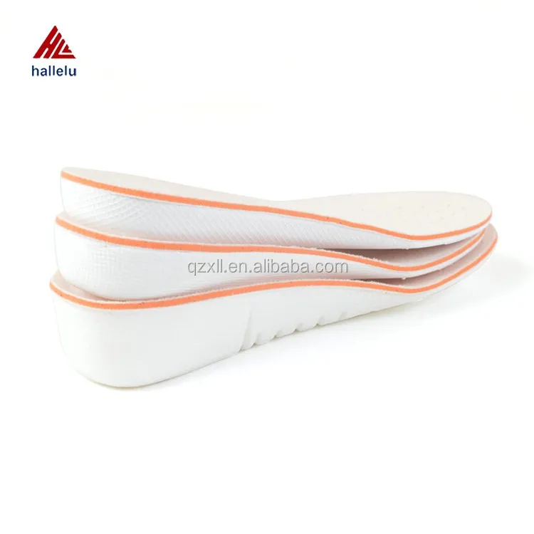 Invisiable Height Increasing Shoes Insole Bean Micro Fiber Breathable High Elastic EVA Casual Shoes Insole 2.jpg