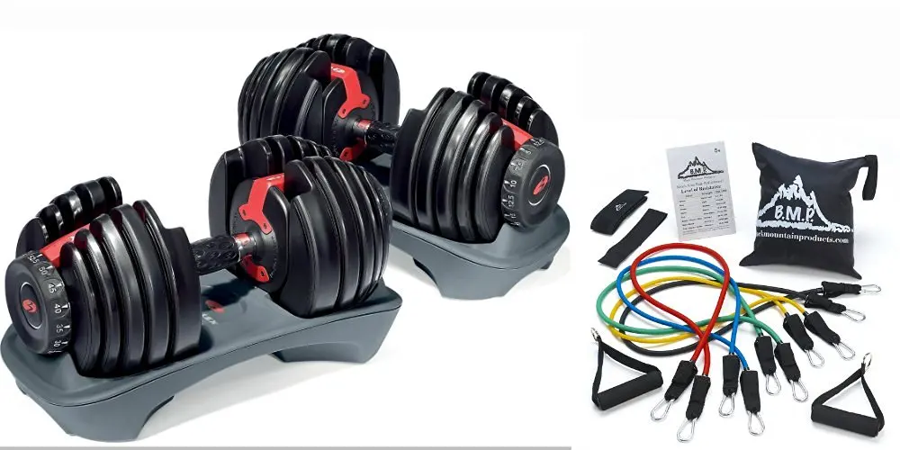 Buy Adjustable Bowflex Selecttech 552 Dumbbells Pair And Black