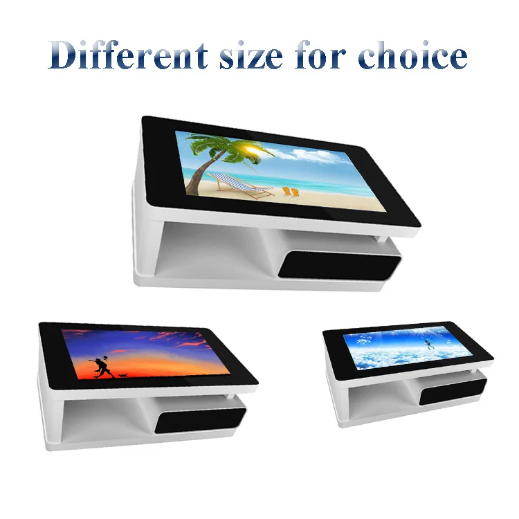 55 Inch Interactive Multi-Function Waterproof Indoor Display LCD Touch Screen Coffee Table