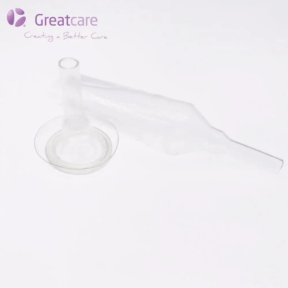 
Greatcare Medical Silicone Self-Adhering Male External Catheter 
