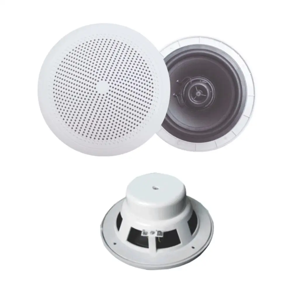 Cp 525 5 Inch 25w 8 Ohm Abs Plastic 2 Way Pa Ceiling Speaker Ip