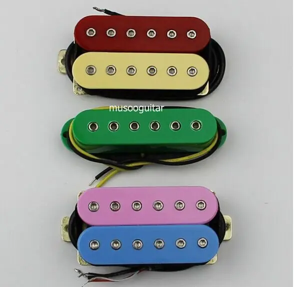 

One set vintage open humbucker pickups for different color