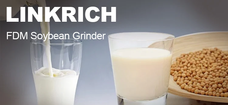 high thermal efficiency stainless steel fdm soybean grinder